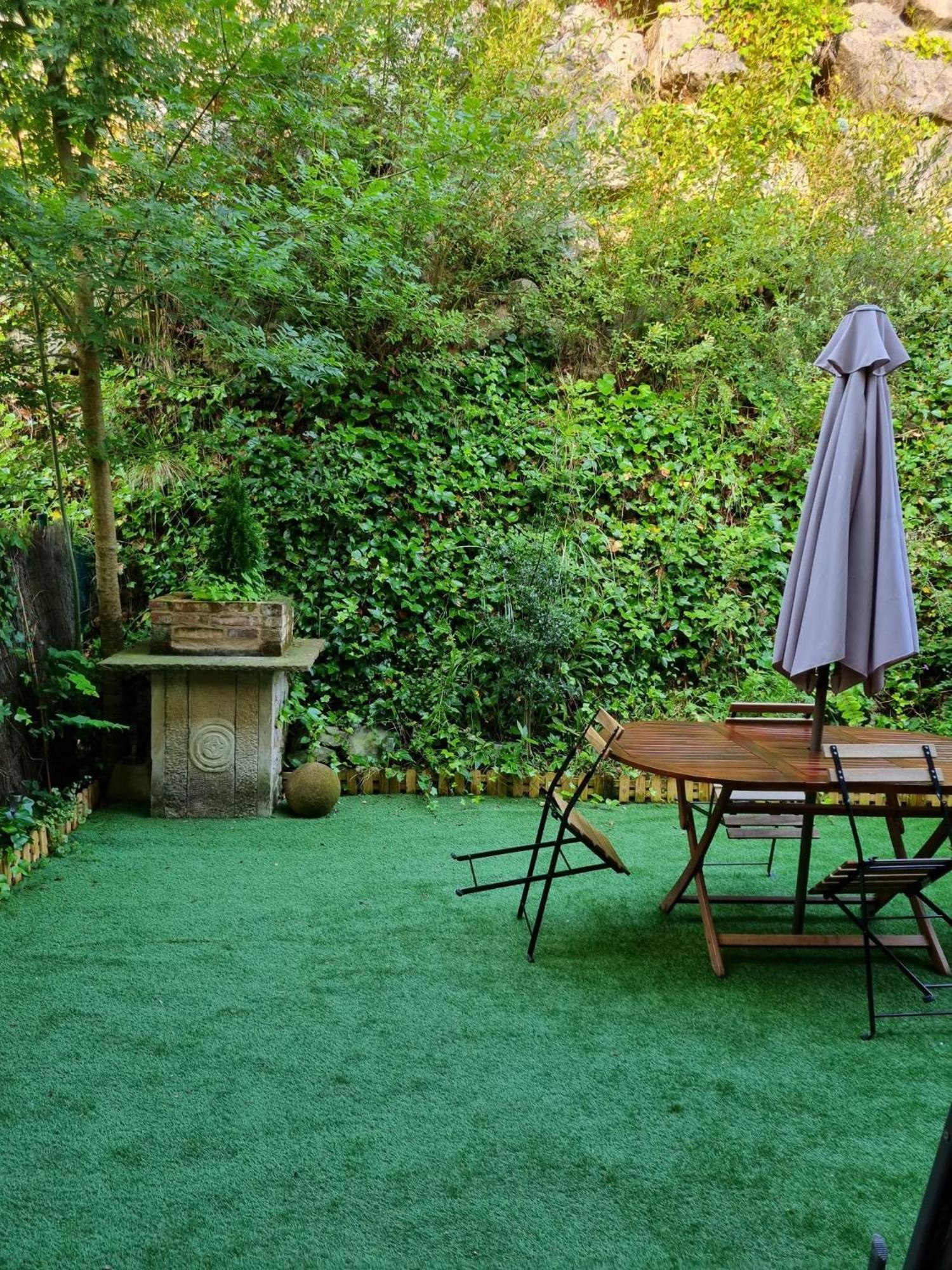 Casa De Claudia Comillas- Jardin Privado - A 10 Metros Del Capricho De Gaudi Zewnętrze zdjęcie